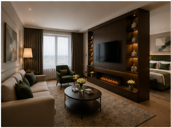 Junior Suite at Walborg Hotel Prague